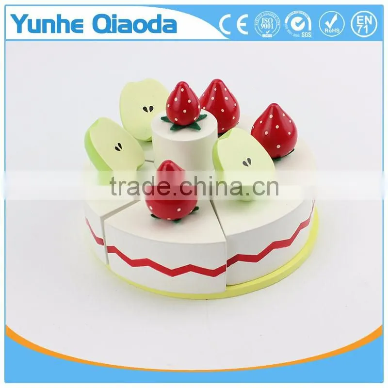birthday cake set - Wooden Play Food birthday cake