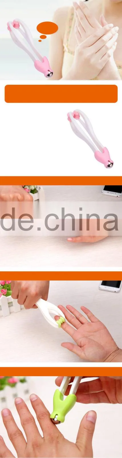 Portable Finger Massager Roller Joint Relaxing Smooth Massage Tool Roller
