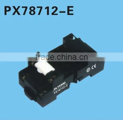 HEIGHT Hot Sale PX78712-E Relay Socket / 14pin Relay Socket/General relay socket with High Quality Factory Price