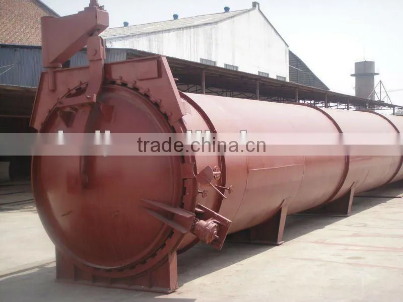 Professional design concrete wall curing autoclave with reliable quality