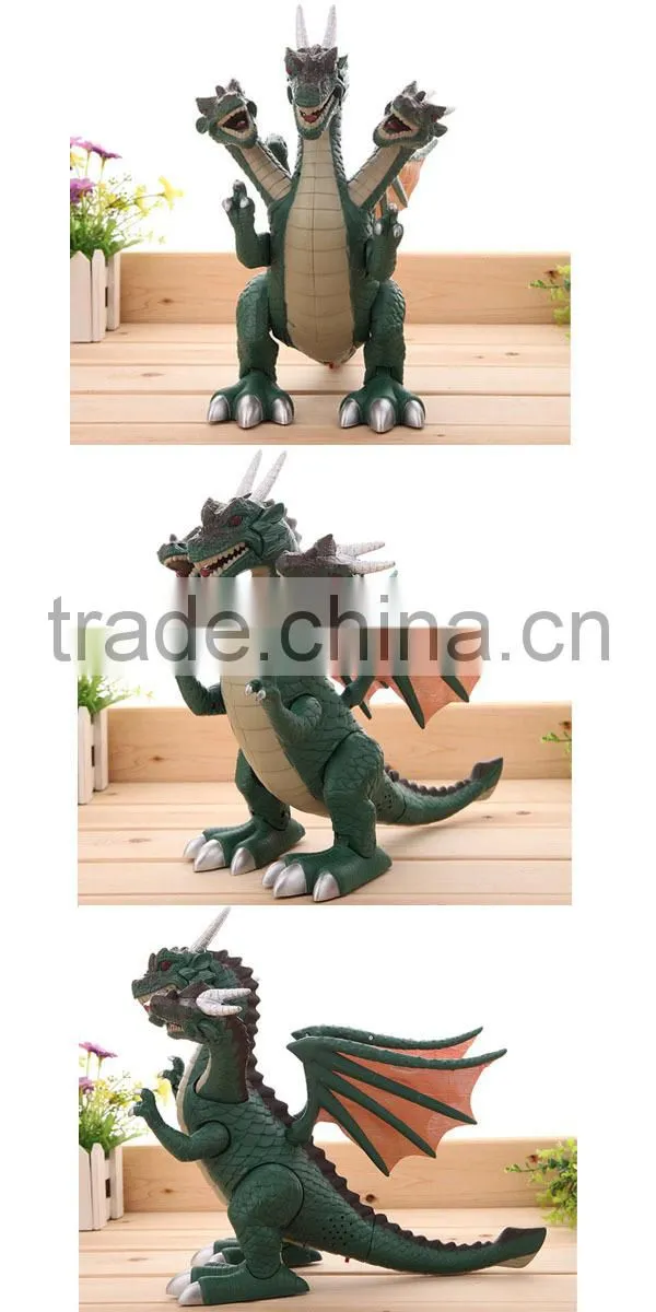 Volcano to toy flying dinosaur toy, Battery Operated Dinosaur Toys With Light and Music
