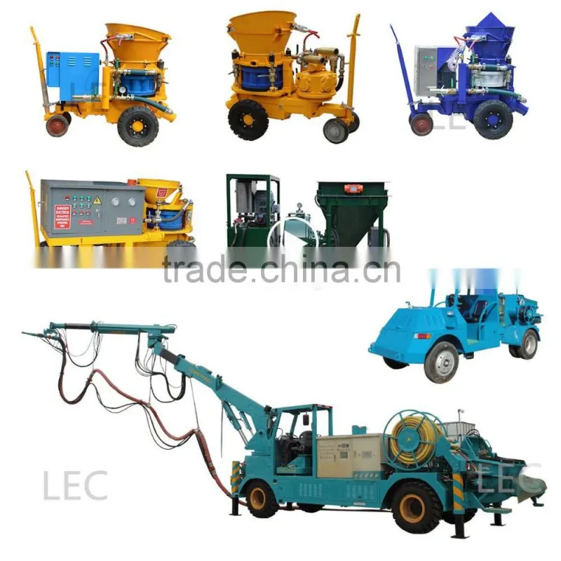 LDS1500G dome construction used gasoline powered shotcrete concrete pump