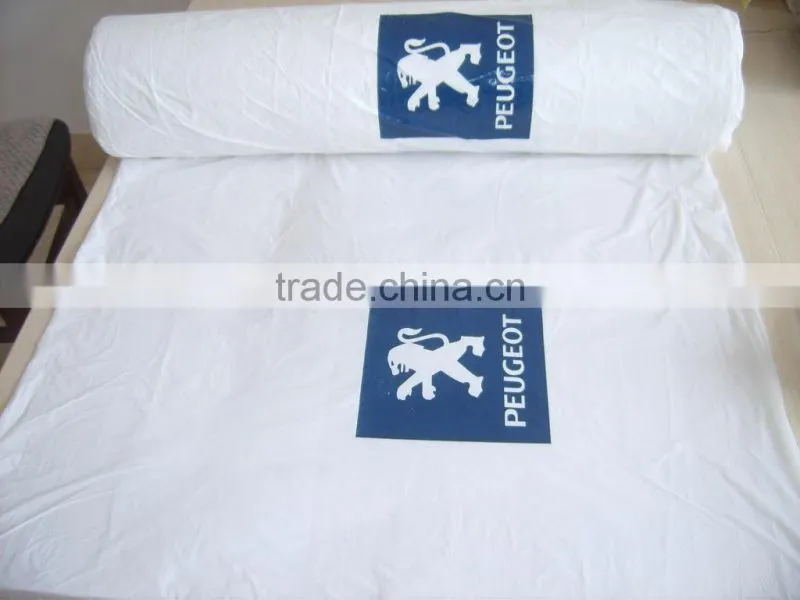 low price disposable ldpe plastic car seat cover for exported