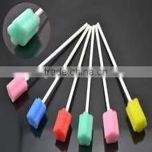 Factory directly sell quincuncial oral care swab,dispoable medical oral swab,dental oral swab