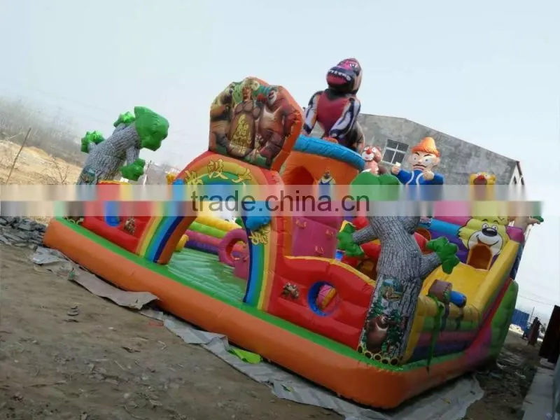 PVC inflatable bouncer material