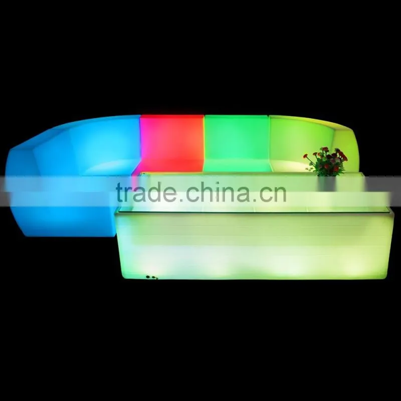 bar led sofa/lighting furniture sofa