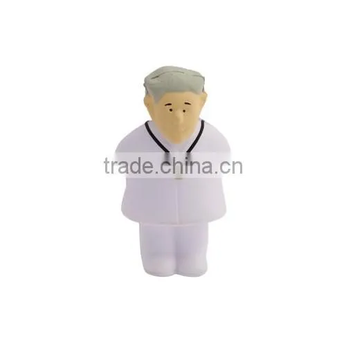 foam toy promotional antistress doctor shaped antistress ball