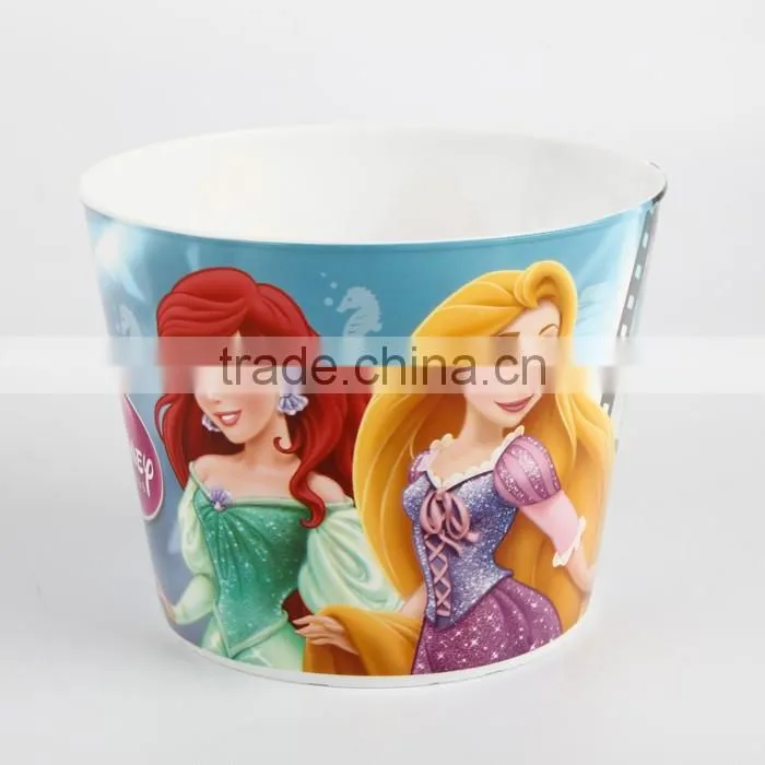 cartoon design popcorn barrel for kids