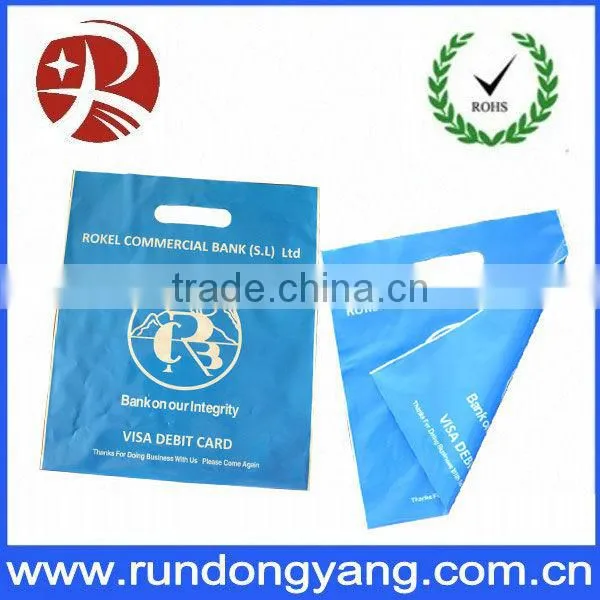 customer design shopping plastic bags for clothing