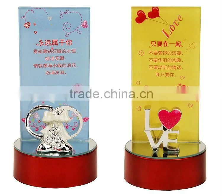 Colorful crystal surface decoration / Ornaments