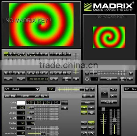 madrix 3d dmx led crystal magic ball disco lights for nightclub decoration