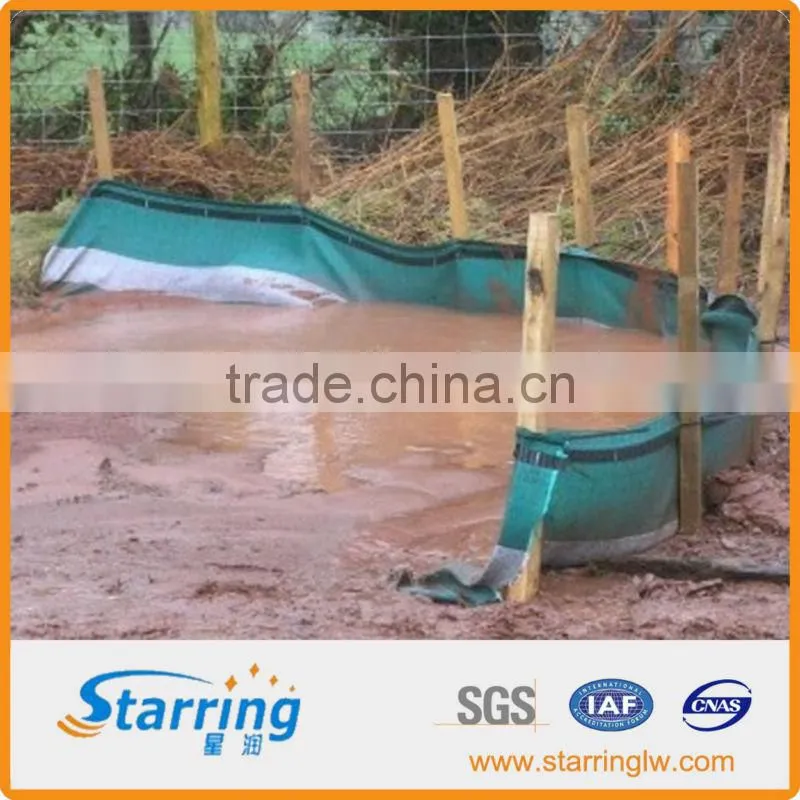 geotextile silt fence for protecting