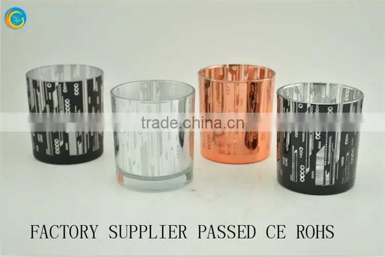 decorative cheap glass tealight holders wholesale