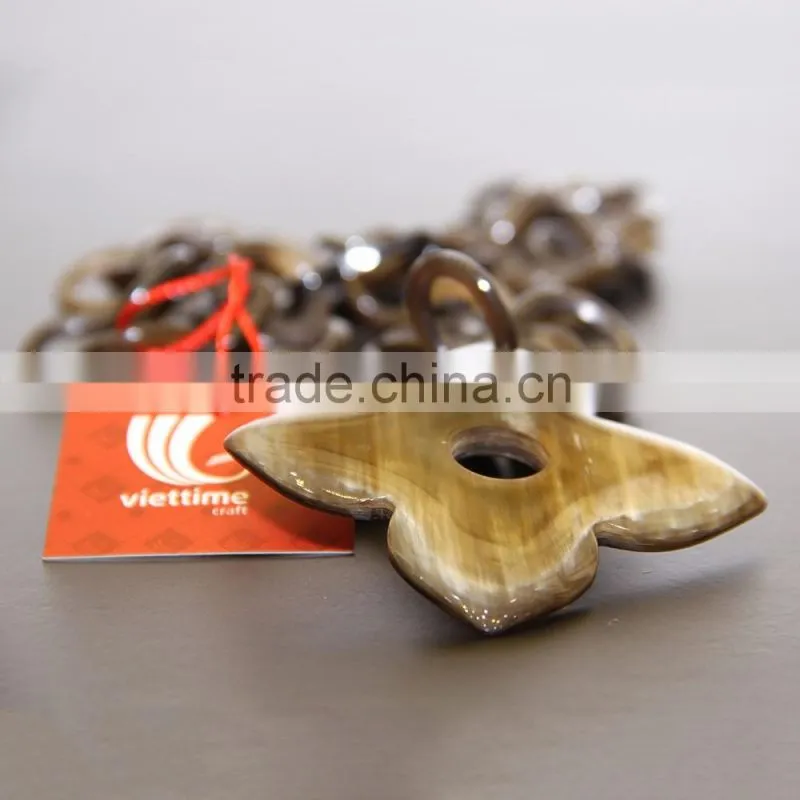 100% buffalo horn necklace, unique jewelry for girl