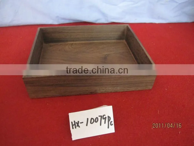 wholesale multi-purpose wooden tray for fruit