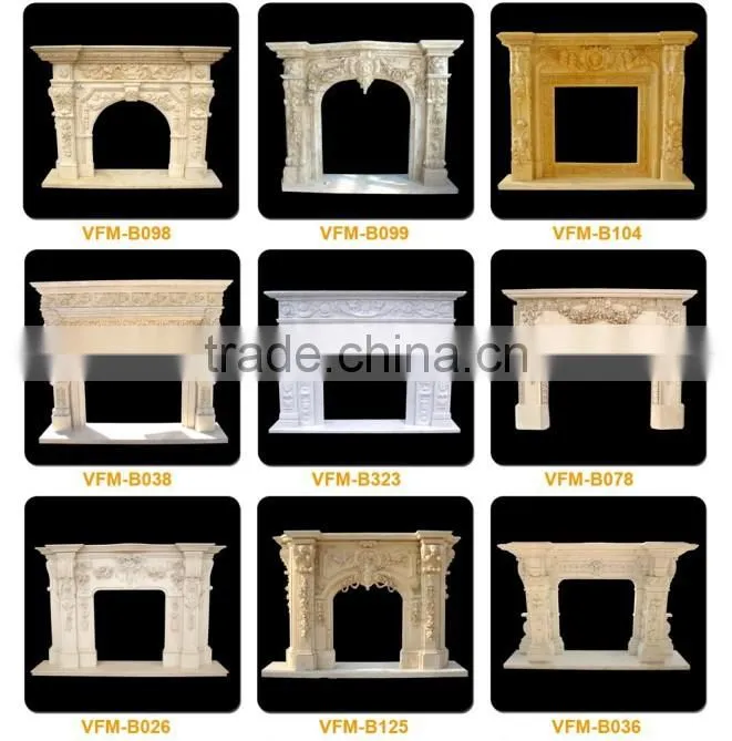 fireplace decoration stone stove mantel