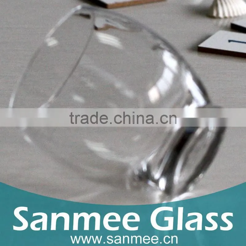 Sanmee Design Style Machine Blown Rounded Whisky Glass Cup