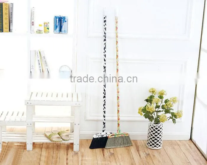 Unique design high quality plastic indoor sweeping floor brooms
