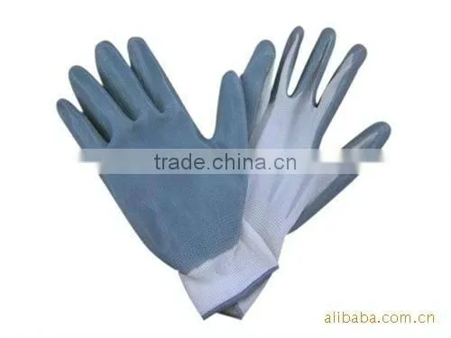 13gauge nitrile coated nylon glove