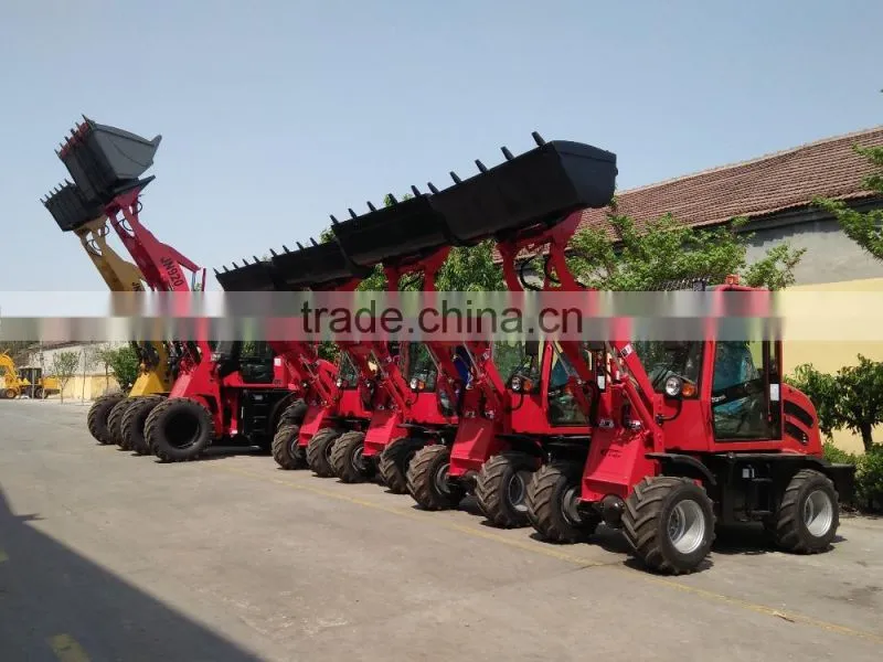 Manufactuer JN908 mini loader hot sale europe HZM908 mini wheel loader