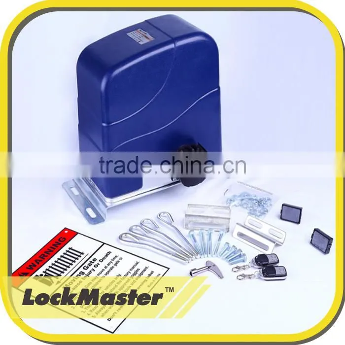 Sliding Electric Gate Opener 1800KG Automatic Motor Remote Kit Heavy Duty 4M