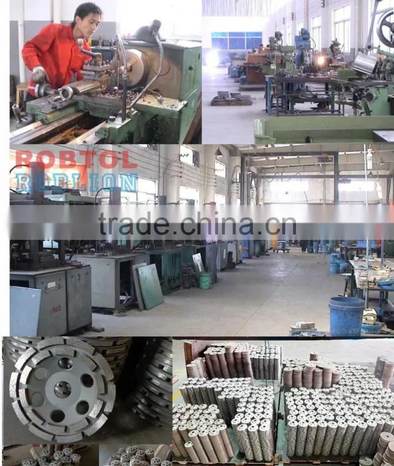 115mm double row diamond grinding wheel 4.5" abrasive polishing disc for concrete granite marble double cup wheel