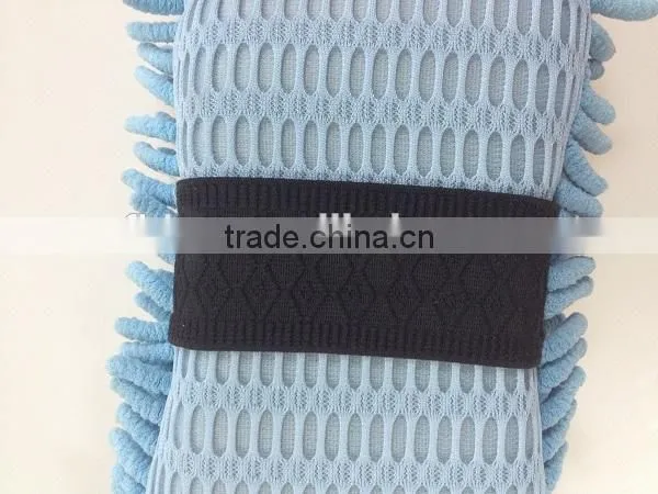 polyester polyamide microfiber chenille noodle vehicle best car wash sponge with hand band