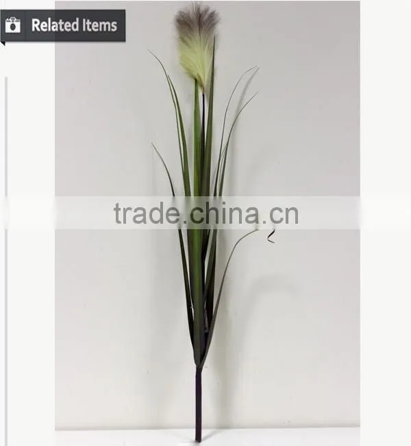 Hotsales artificial single artificial reed grass for home decoration