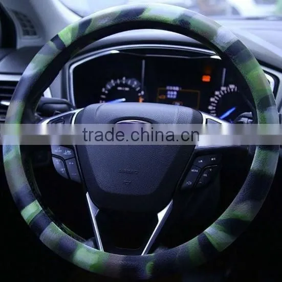 Hot sale custom durable car silicone steering wheel cover