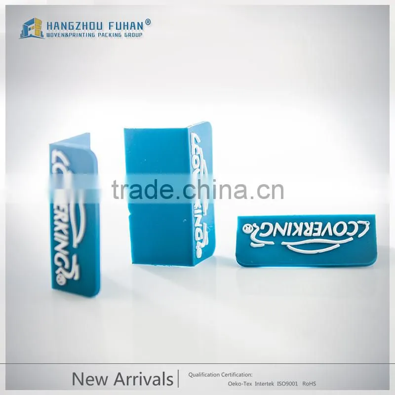 Made and Design High Quality Garment PVC Rubber Label