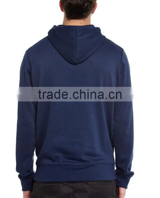 wholesasle new design preshrunk plain mens 100% Cotton hoodie