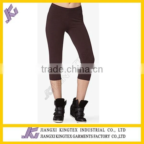 women three quarter pants,2014 wholesale women pants,custom design women three quarter pants