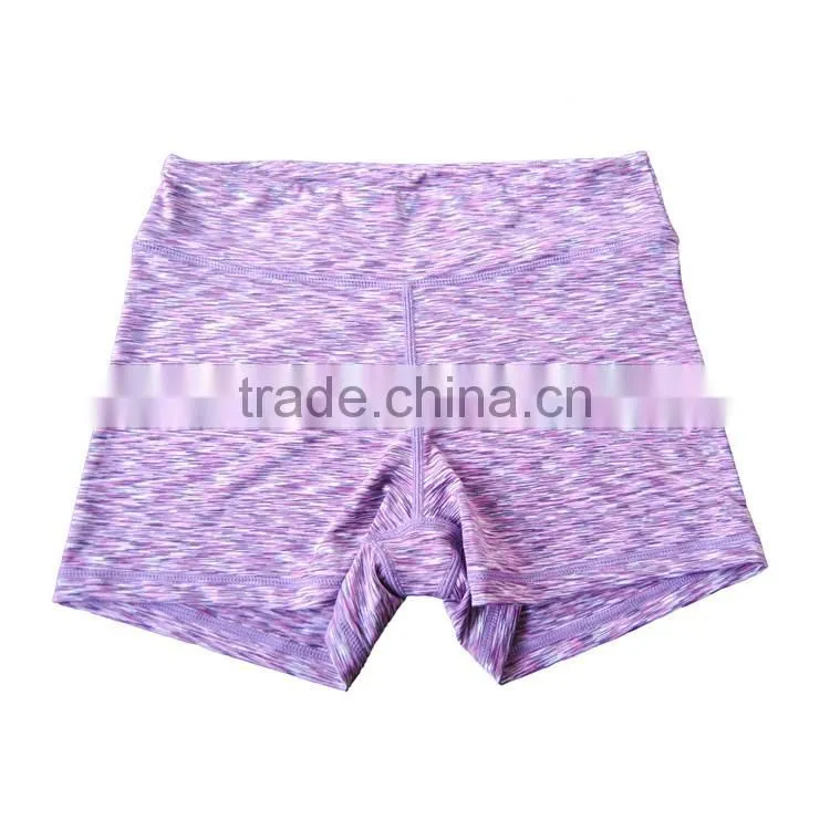 2016 Newest Yoga Shorts Design High Quality Colorful Sports Yoga Women Shorts