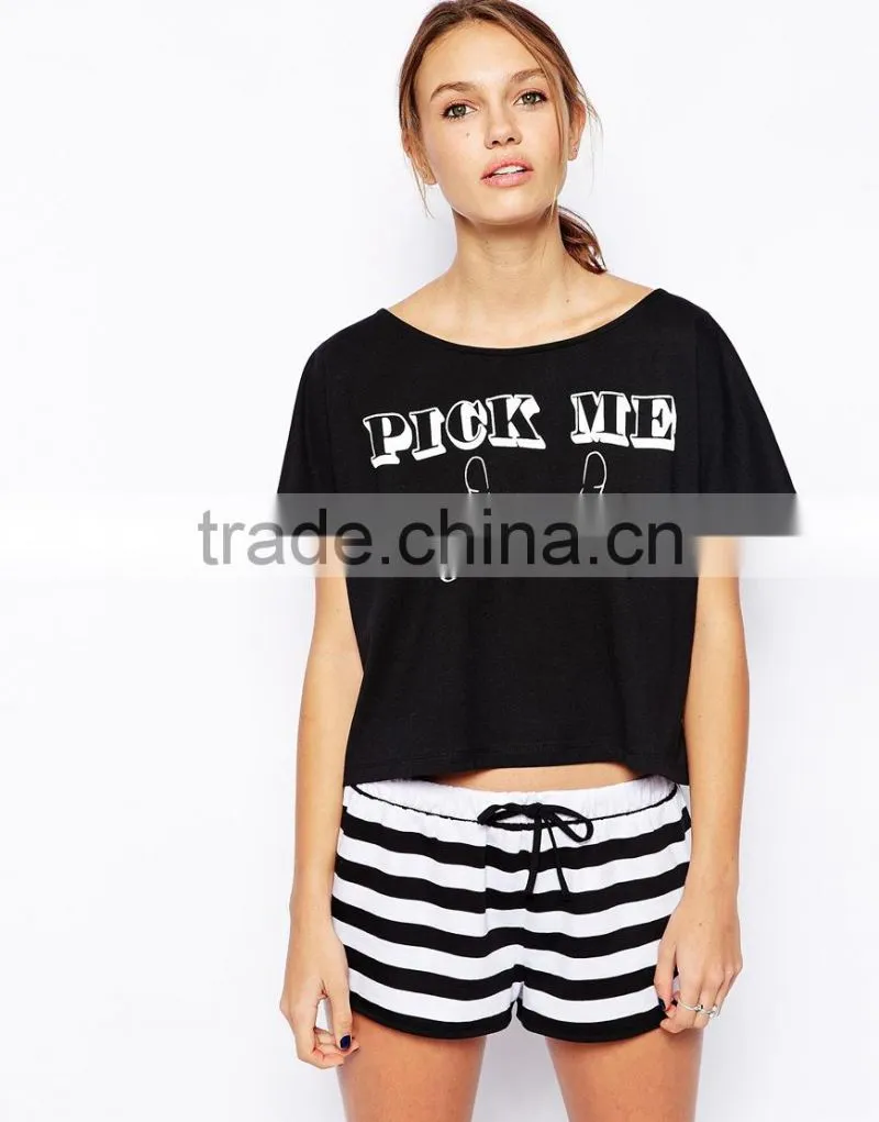 Pick Me Tee and Short Set