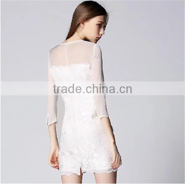 Sexy Clothes Short Skirt Photos For Big Women With Custom Print Dress Flower