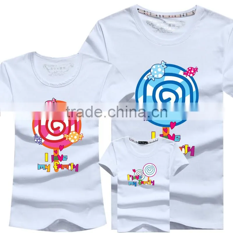Top Quality Sweet Candy Design Wholesale Parent-Child Dress