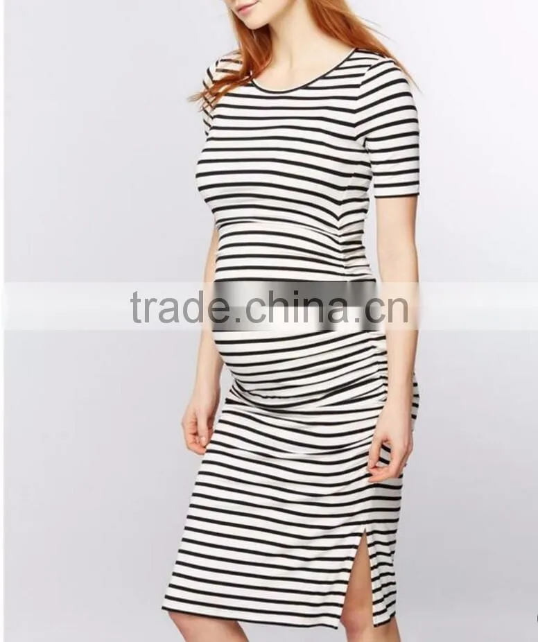 Wholesale korean style maternity clothing dress for pregnant