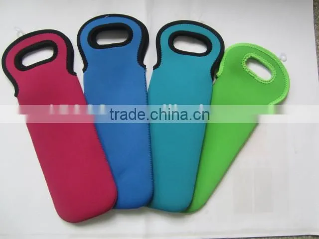 GR-B0195 high quality cheap price neoprene wine bag