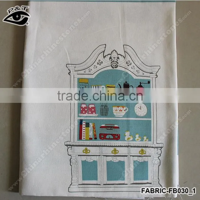 1.50m Fresh Style Flower Furniture Food Pattern Canvas Fabric Linen/Cotton Fabric Zakka Patchwork Fabric