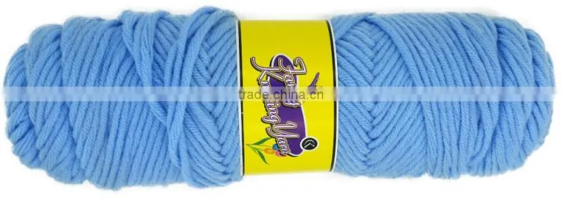 Wholesale hand knitting yarn for sweater high bulk acrylic yarn prices good