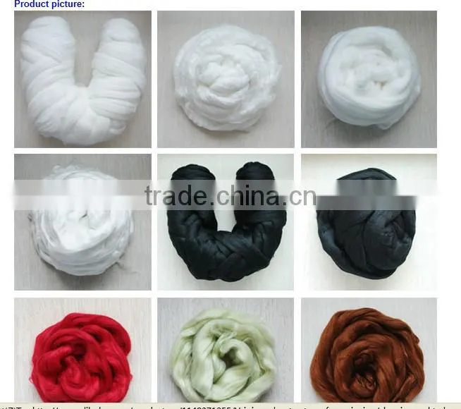 100% polyester tops -converted from tow