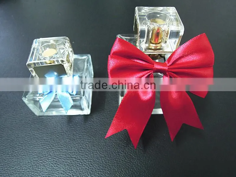 ribbon bow tie knot for perfume bottle