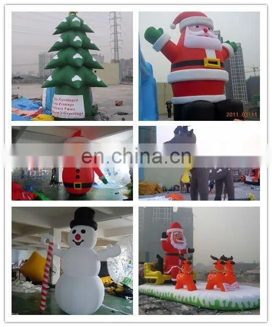 beach funny Christmas Inflatable Santa Claus