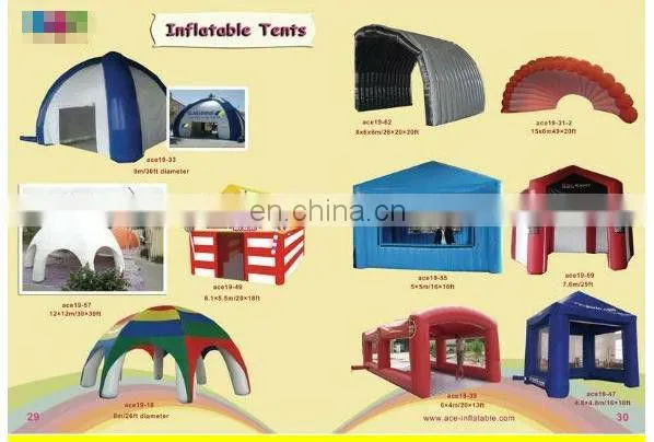 Airtight Exibition Inflatable Dome Tent