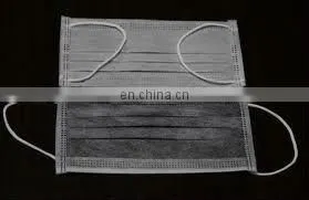 Disposable 4-ply active carbon face mask