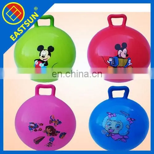 Cartoon characters children's playing toy ball