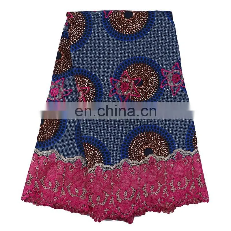 China fabric market wax lace/super wax hollandais 100% cotton african L170727005