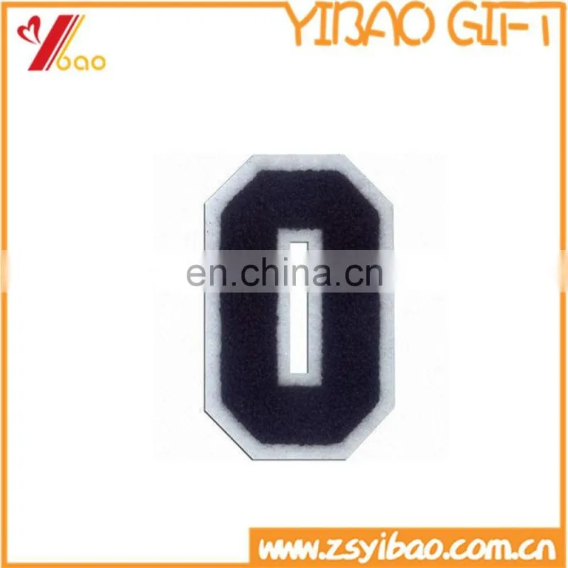 Wholesale cheap custom chenille patch for jacket / clothing
