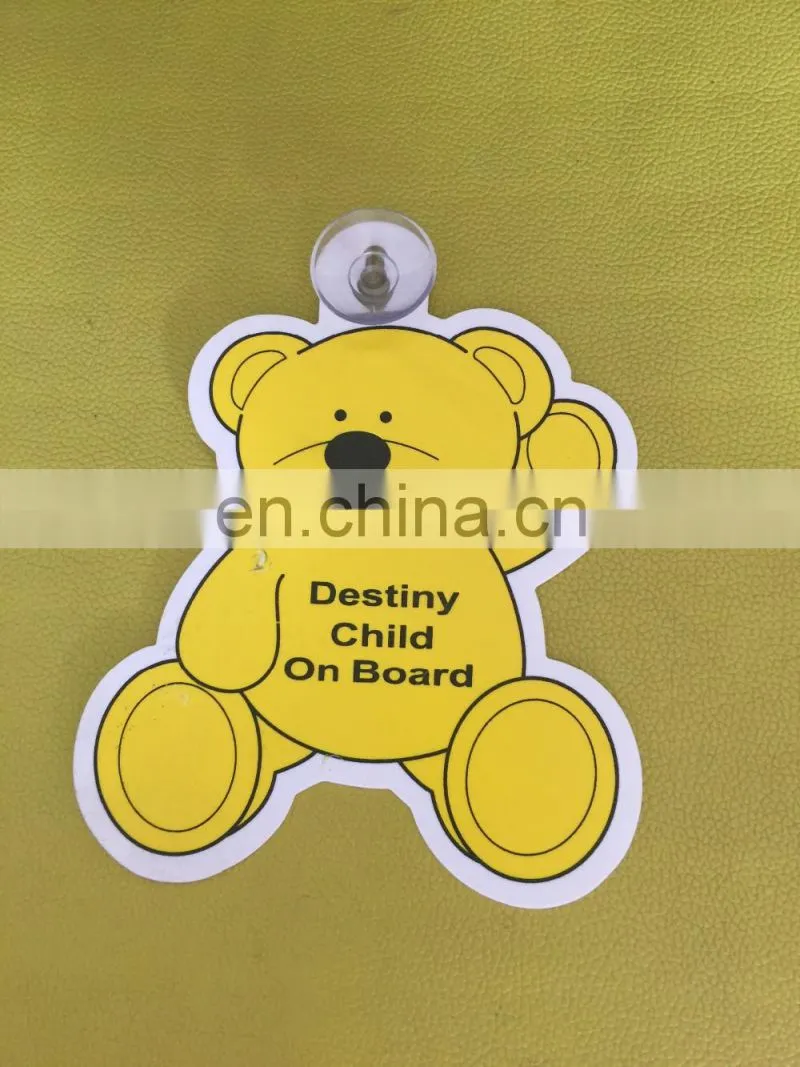 2016 Fashion Baby On Board Car Window Sticker