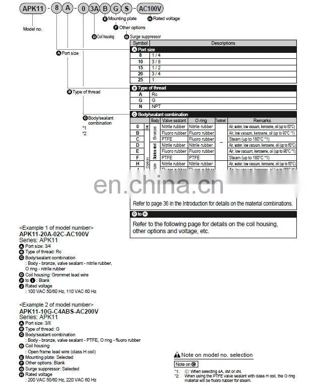 Japan CKD solenoid valve APK11-25A-C4M